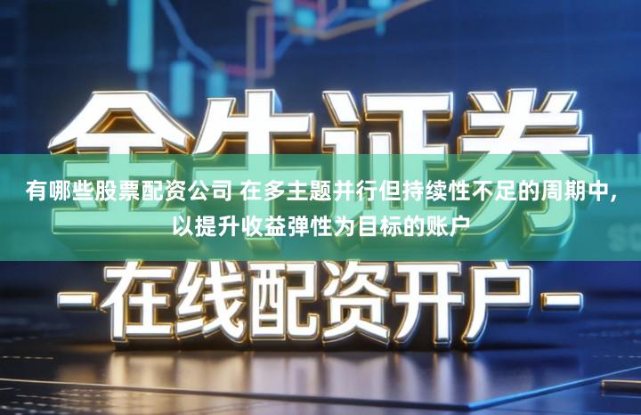 有哪些股票配资公司 在多主题并行但持续性不足的周期中,以提升收益弹性为目标的账户